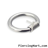 Wire ring, 8 ga