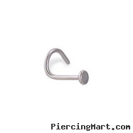Nose screw with disk, 20 ga