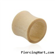 Pair Of Natural Blonde Wood Saddle Tunnels