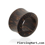 Pair Of Natural Palm Wood Saddle Tunnels