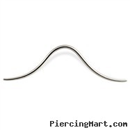 Mustache Septum Ring