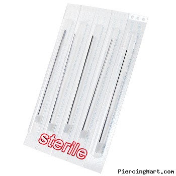 5 Piercing Sterile Needles