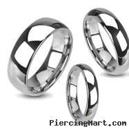 Shining finished tungsten carbine ring