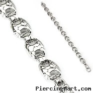 316L Stainless Steel Turtle Shell Bracelet