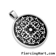 316L Stainless Steel Pendant.