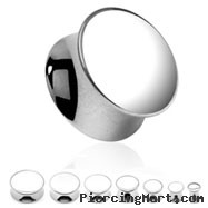 Pair Of Solid Stainless Steel Saddle Plugs