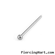 316L Surgical stainless steel customizable nose stud with dome