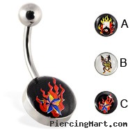 Logo Belly Ring