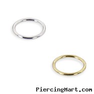 14K Gold Seamless Ring