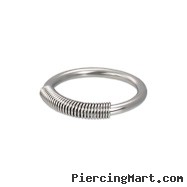 Spring Wire Captive Ring, 14 Ga