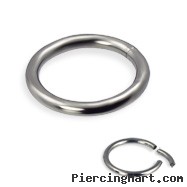 Titanium segment ring, 12 ga