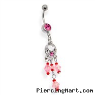 Chandelier Style Belly Ring