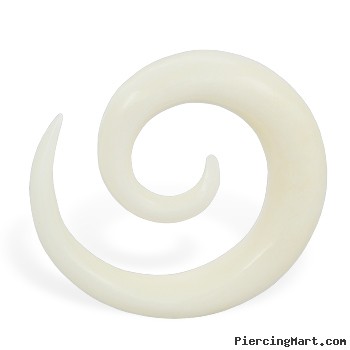 White bone spiral taper