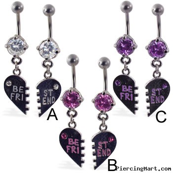 Best friend Belly rings