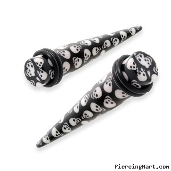 Tapers with skull print