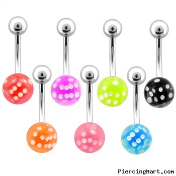 Dice Belly Ring