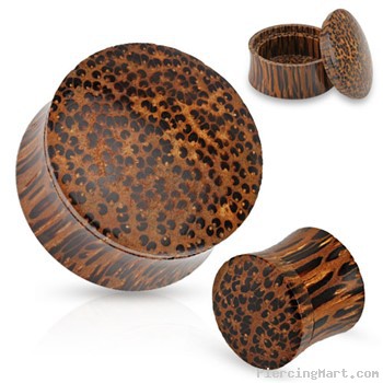 Pair Of Stash Organic Coconut Wood Plugs